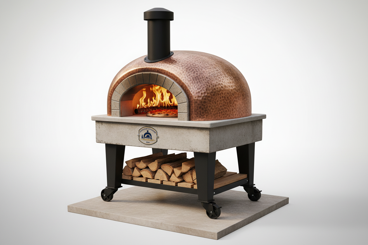 Outdoor Elevation Austin Backyard Freestanding Oven