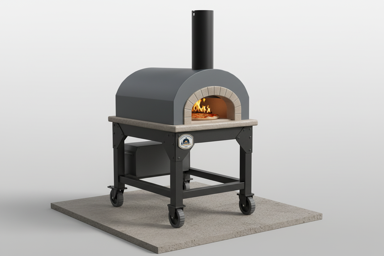 Outdoor Elevation Denver Freestanding Pizza Oven